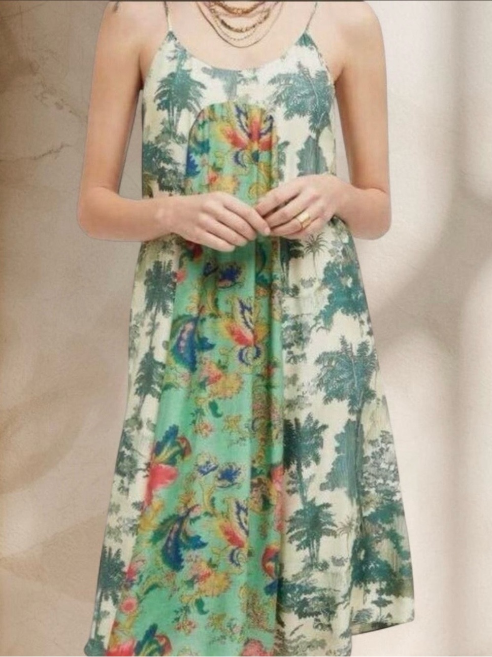 Anthropologie Maeve Santee Swing Dress
